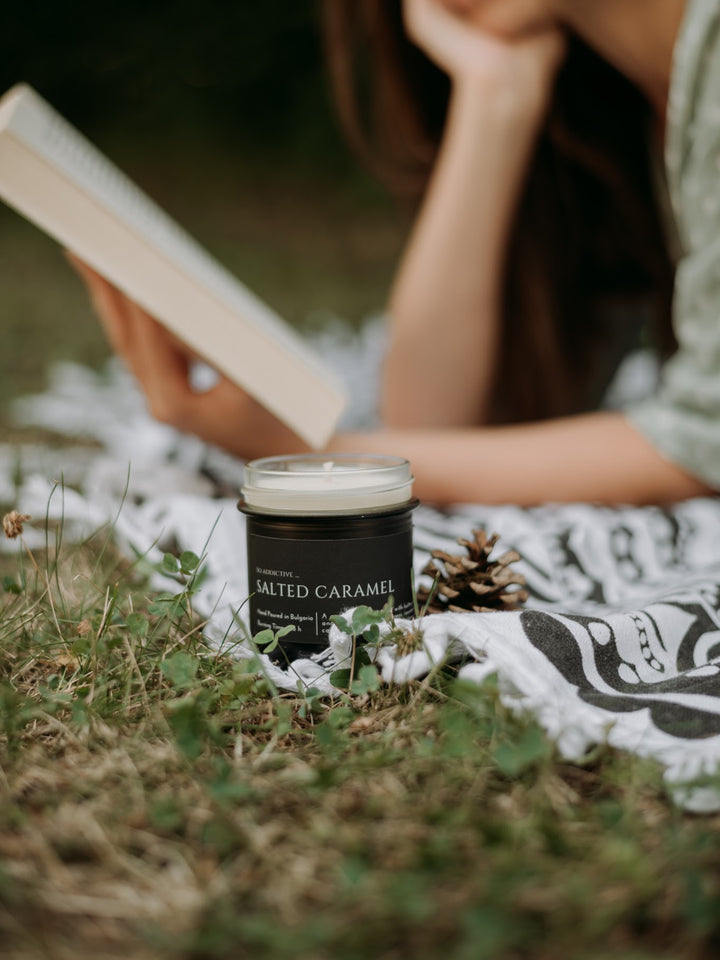 SALTED CARAMEL SOY CANDLE