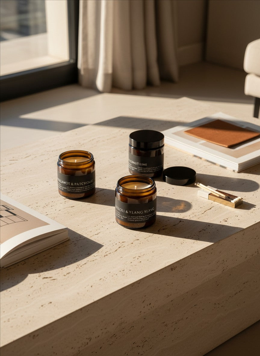 ASIAN JOURNEY - 3 CANDLES GIFT BOX